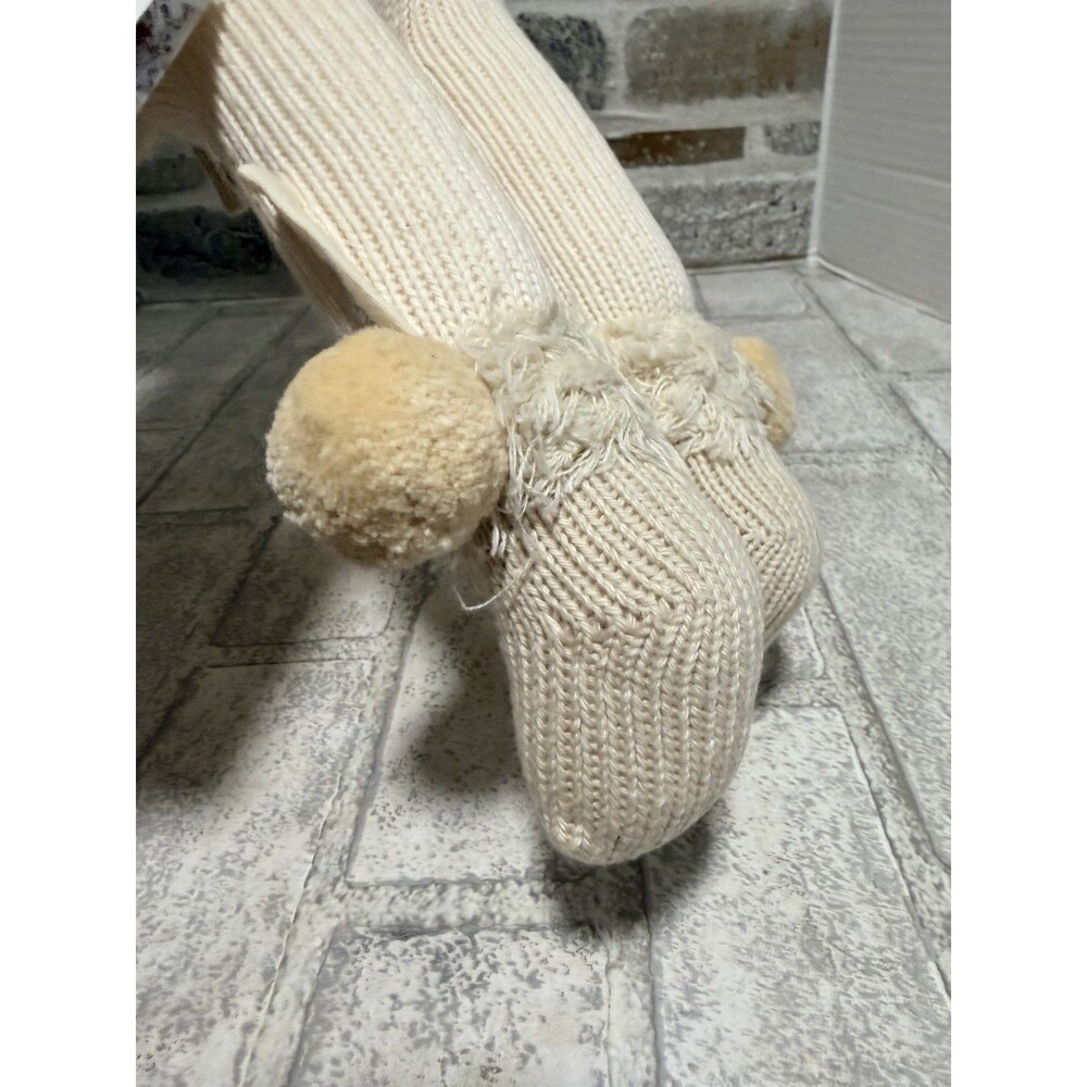 Cuddle + Kind Handmade Stella The Polar Bear Knit Doll Baby Plush Toy 15” New - Picture 13 of 13